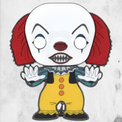 Funko - Horror POP Pins (Large) -Mortem Horror Shop 2pennywise it clown enamel pin