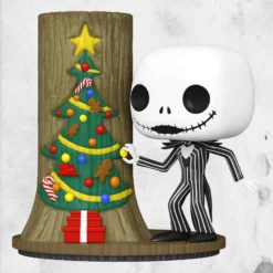 FUNKO Nightmare Before Christmas - 30th Anniversary Jack Christmas Town Door - Deluxe Pop! Figure