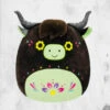 Squishmallow - Catrina The Highland Cow - Day Of The Dead -Mortem Horror Shop Catrina Cow squishmallow halloween 2o23