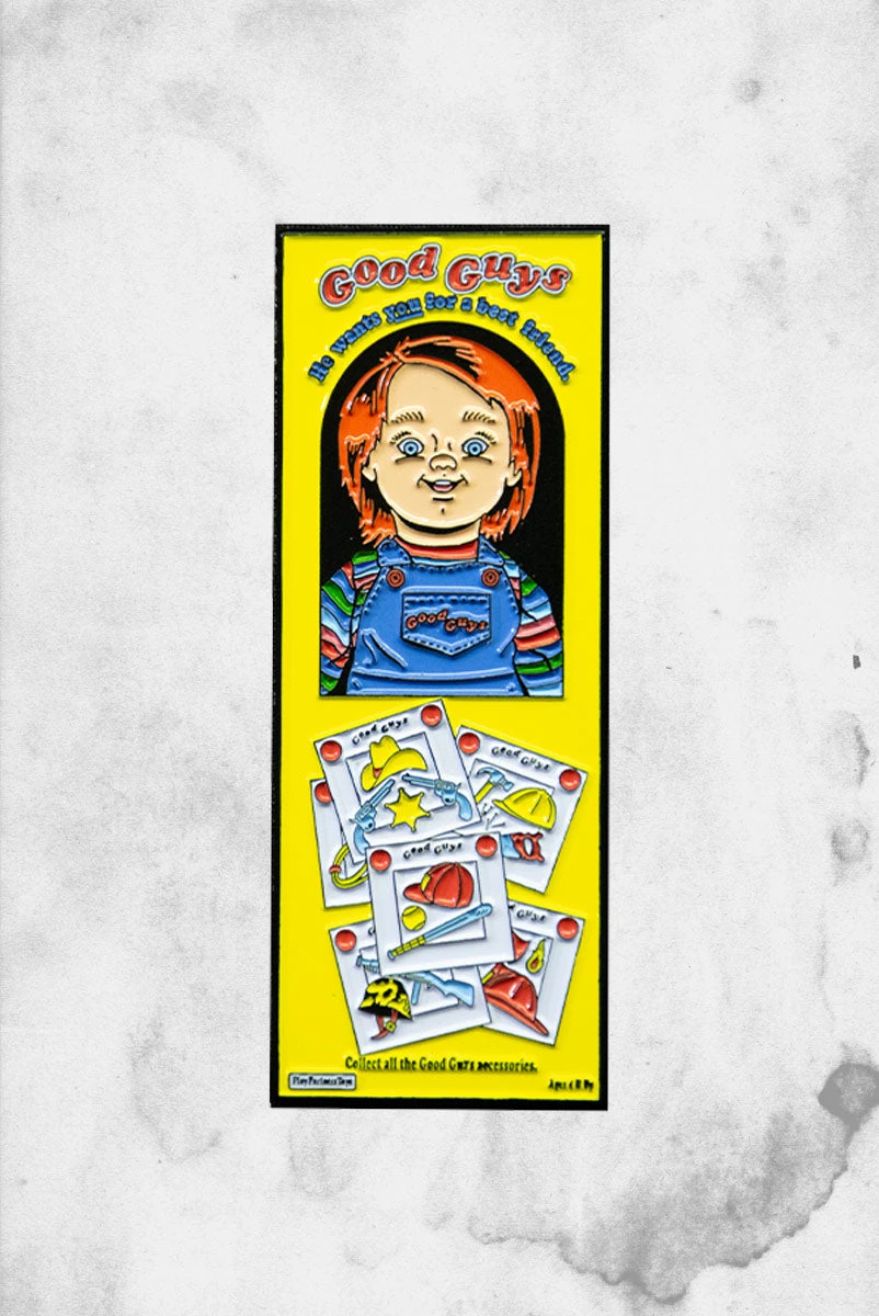 TRICK OR TREAT STUDIOS Child's Play 2 - Good Guys Box (Enamel Pin) 3 TRICK OR TREAT STUDIOS Child's Play 2 - Good Guys Box (Enamel Pin)