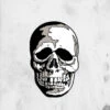 TRICK OR TREAT STUDIOS Halloween III - Skull (Enamel Pin) -Mortem Horror Shop Halloween Skull Silver Shamrock pin