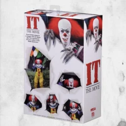 NECA IT - Pennywise (1990) Ultimate Figure -Mortem Horror Shop IT clown pennywise figure neca 1990
