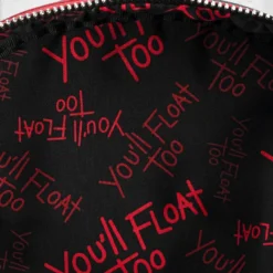 LOUNGEFLY IT - Pennywise Sewer Scene Backpack -Mortem Horror Shop IT pennywise baloon swewer bag