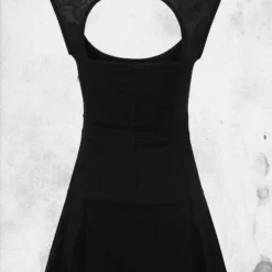 Amplified Skater Dress -Mortem Horror Shop amplified black killstar dress