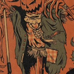 The Eternal Scarecrow T-Shirt -Mortem Horror Shop arron purdin scarecrow design