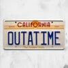 Back To The Future - Out At Time Plate 2 Back To The Future - Out At Time Plate -Mortem Horror Shop back to the future plate movie