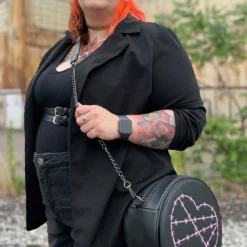 Shapeshifter - Heartthrob Bag -Mortem Horror Shop barb wire purse