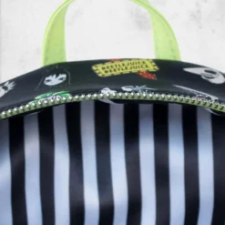 Beetlejuice Mini-Backpack -Mortem Horror Shop beetlejuice backpack mini cakeworthy bag