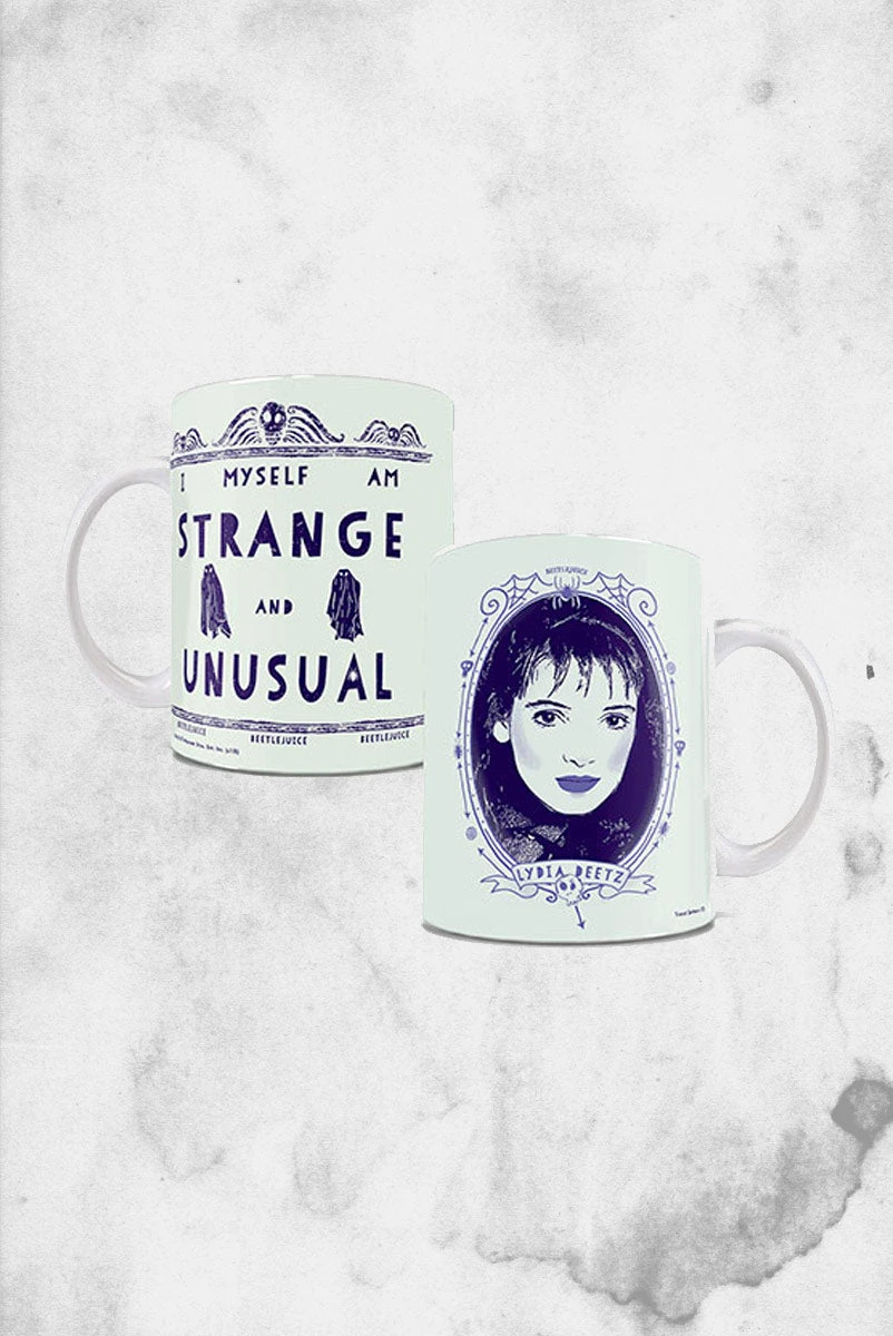Beetlejuice - Strange And Unusual Lydia Mug 3 Beetlejuice - Strange And Unusual Lydia Mug