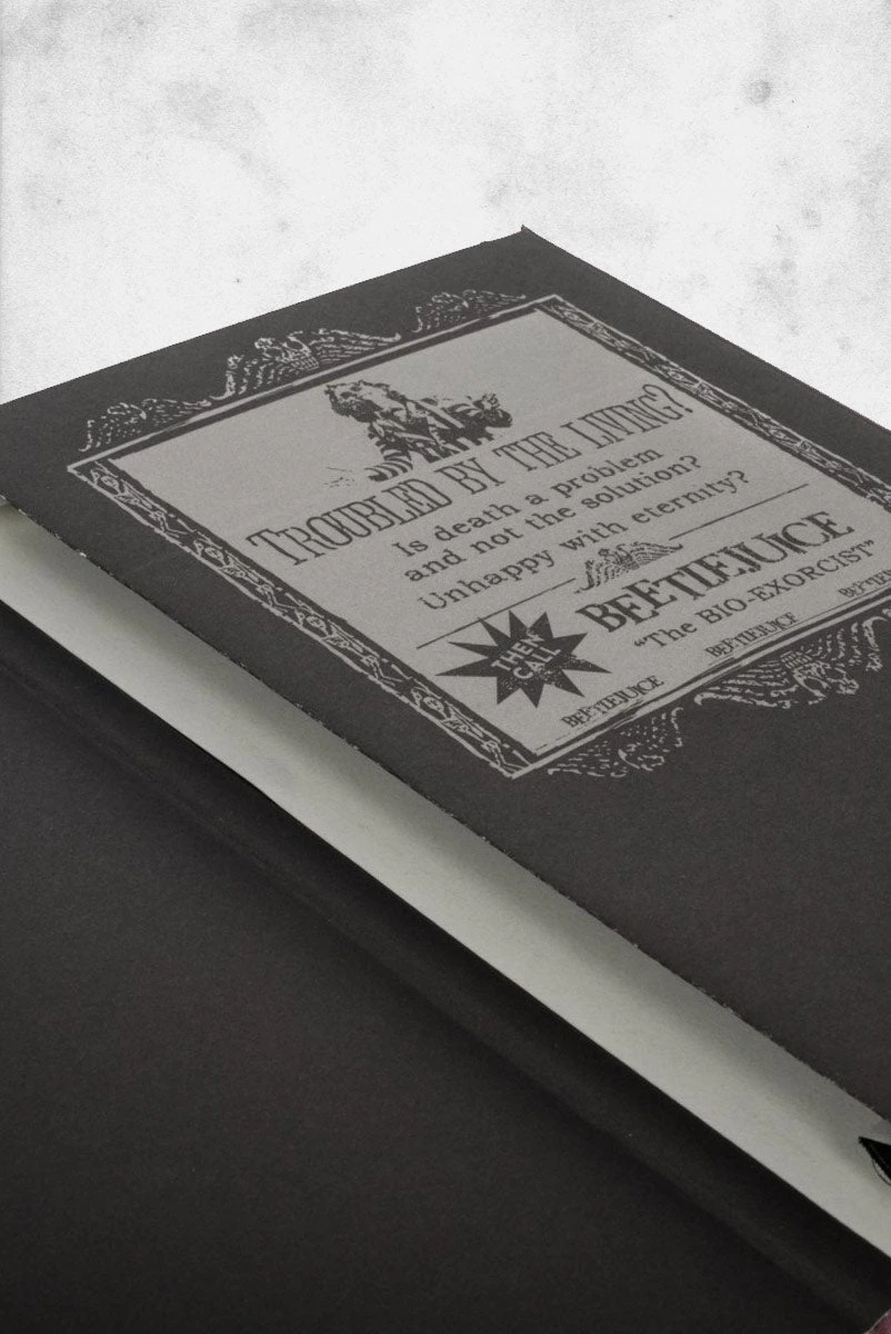 Bioworld Beetlejuice - Handbook For The Recently Deceased Journal 5 Bioworld Beetlejuice - Handbook For The Recently Deceased Journal - Image 3