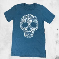 Floral Skull Shirt