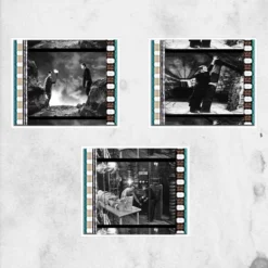 Frankenstein - Film Cell (Boris Karloff - 1931) -Mortem Horror Shop boris karlof film cell universal monsters