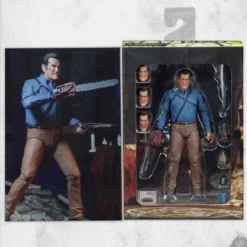 NECA Ash Vs Evil Dead - Ash Ultimate Figure -Mortem Horror Shop bruce cambell neca ultimate figure