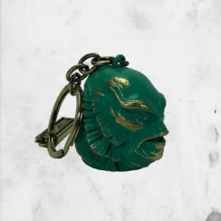 Universal Monsters - Creature From The Black Lagoon Keychain -Mortem Horror Shop ceature swamp universal monsters keychain