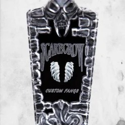 Chrome Spiral Deluxe Fangs