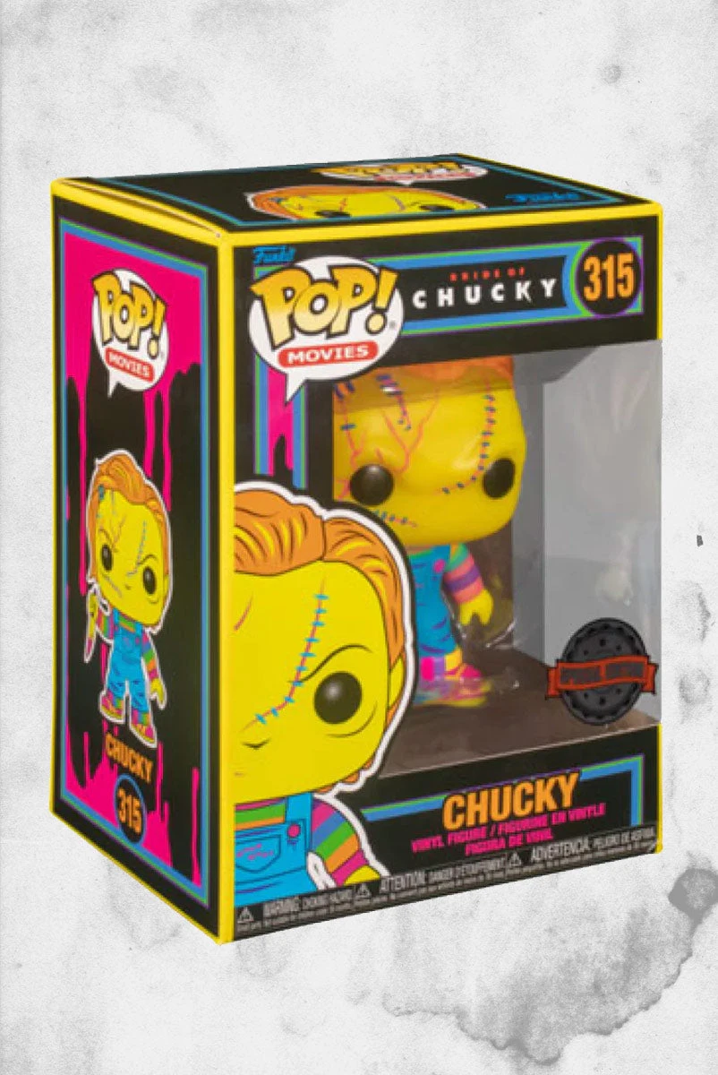 FUNKO Child's Play - Chucky Black Light - Pop! Figure 4 FUNKO Child's Play - Chucky Black Light - Pop! Figure - Image 2