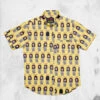 Chucky "Friends 'Till The End" Button-Up 1 Chucky "Friends 'Till The End" Button-Up -Mortem Horror Shop chucky button up shirt