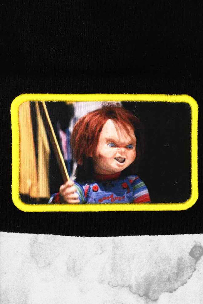 Bioworld Chucky - Child's Play 2 Patch Beanie Hat 4 Bioworld Chucky - Child's Play 2 Patch Beanie Hat - Image 2
