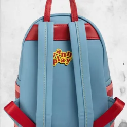 LOUNGEFLY Child's Play - Chucky Cosplay Mini-Backpack -Mortem Horror Shop chucky mini backpack good guy