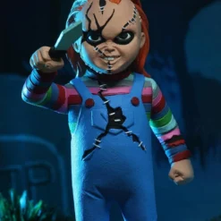 NECA Toony Terrors - Bride Of Chucky - Chucky & Tiffany Figure -Mortem Horror Shop chucky toony terror figure