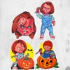 TRICK OR TREAT STUDIOS Childs Play Paper Decor -Mortem Horror Shop chucky wall decor classic halloween