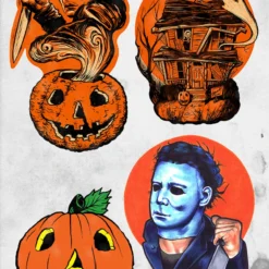 TRICK OR TREAT STUDIOS Halloween (1978) Paper Decor 7 TRICK OR TREAT STUDIOS Halloween (1978) Paper Decor -Mortem Horror Shop classic halloween paper decor 71ed5e48 8284 4d3c bb3a a31a219f504f