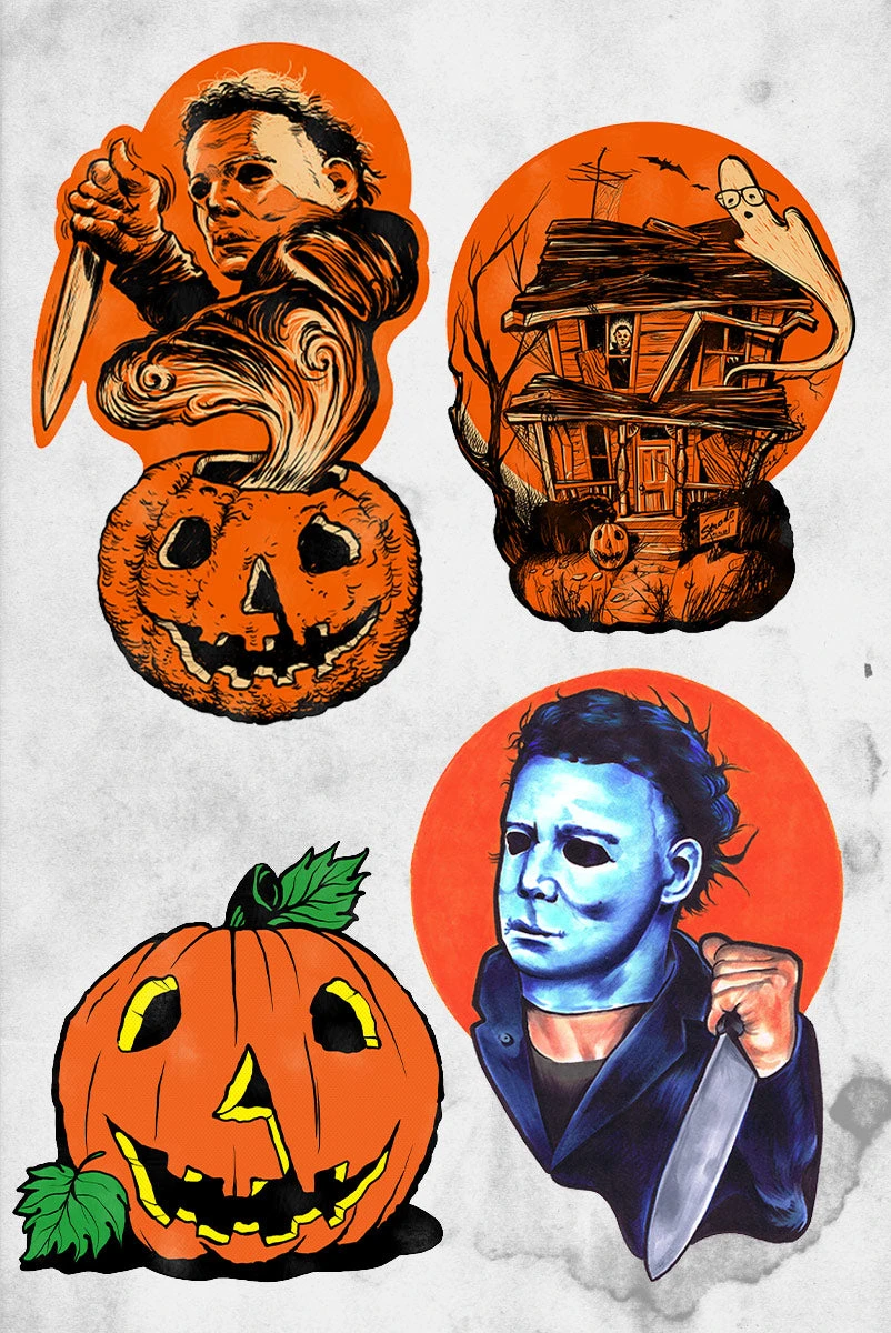 TRICK OR TREAT STUDIOS Halloween (1978) Paper Decor 5 TRICK OR TREAT STUDIOS Halloween (1978) Paper Decor - Image 3