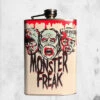 Monster Freak Flask 1 Monster Freak Flask -Mortem Horror Shop classic monster metal flask