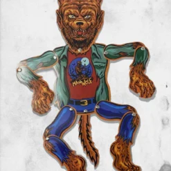 Man Wolf Mini Monster -Mortem Horror Shop classic monster wall decor