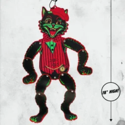 Cool Cat Mini Monster -Mortem Horror Shop classic paper deocartion