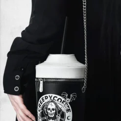 Creepy Goth Handbag 9 Creepy Goth Handbag -Mortem Horror Shop coffee goth handbag