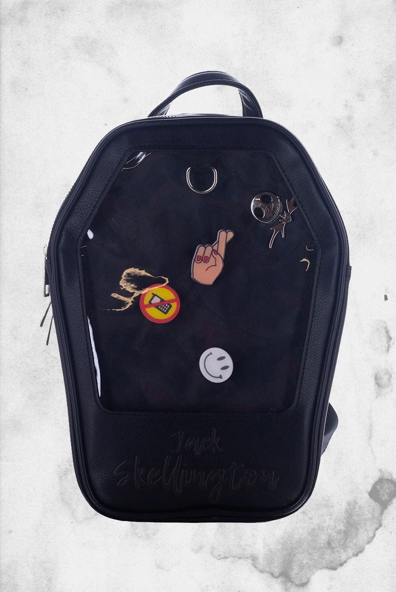 Bioworld The Nightmare Before Christmas - Coffin Pin ITA Backpack 3 Bioworld The Nightmare Before Christmas - Coffin Pin ITA Backpack