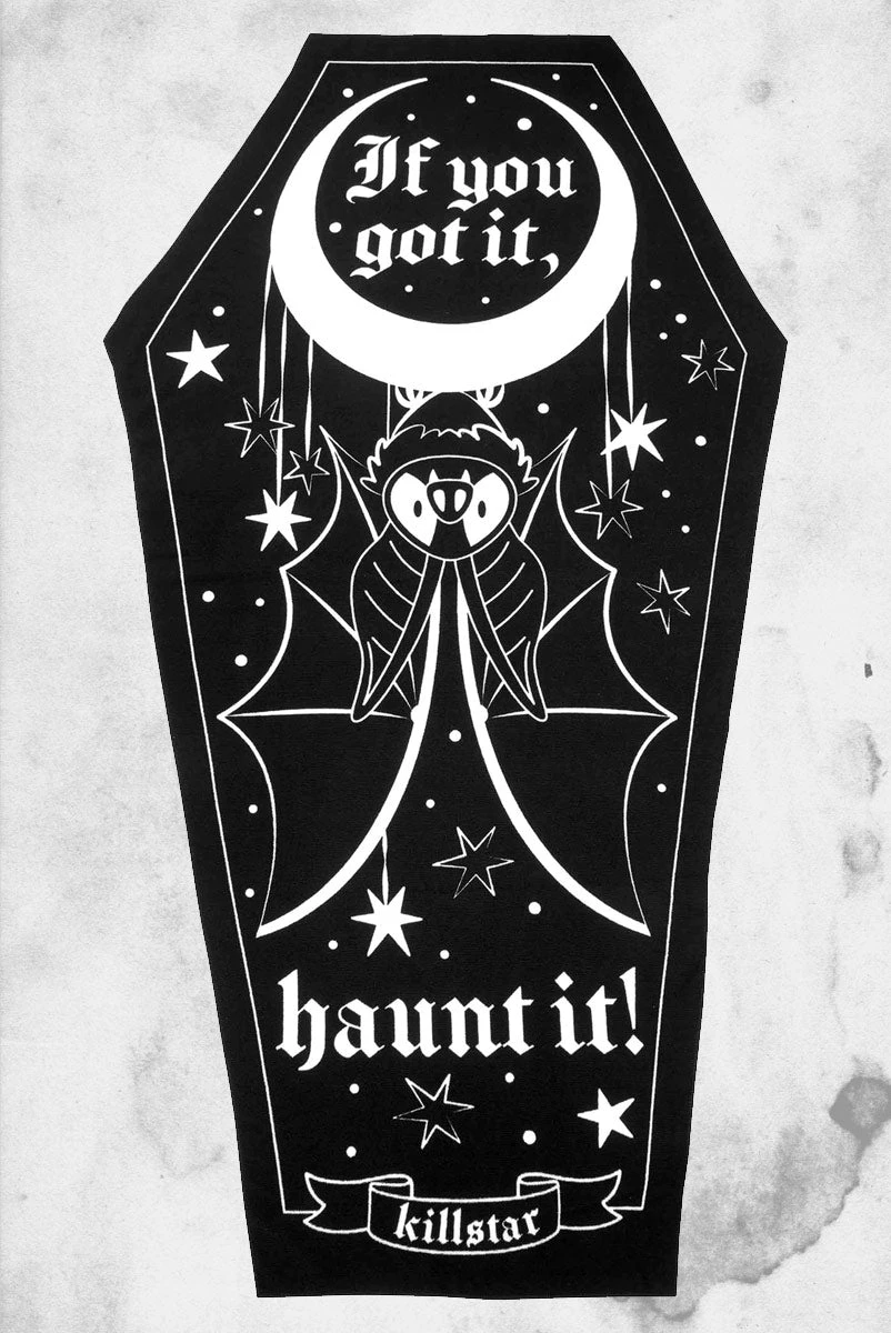 Haunt It Coffin Beach Towel 3 Haunt It Coffin Beach Towel