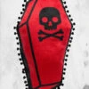 Coffin Shaped Pillow -Mortem Horror Shop coffin shaped pillow