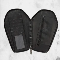 Casey Coffin Wallet (Black) -Mortem Horror Shop coffin shaped wallet 6dd3280b 71b3 4191 817d d26e5bcfb632