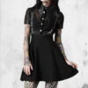Cosmic Katy Suspender Dress -Mortem Horror Shop comic katy dress