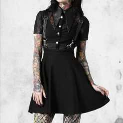 Cosmic Katy Suspender Dress