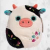 Squishmallow - Connor 12" - Day Of The Dead -Mortem Horror Shop connor day of the dead plush cow