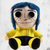 NECA Coraline - Button Eye Plush -Mortem Horror Shop coraline plush