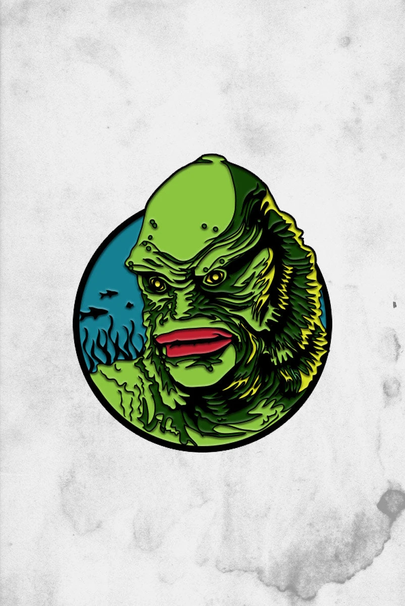 TRICK OR TREAT STUDIOS Universal Monsters - Creature (Enamel Pin) 3 TRICK OR TREAT STUDIOS Universal Monsters - Creature (Enamel Pin)