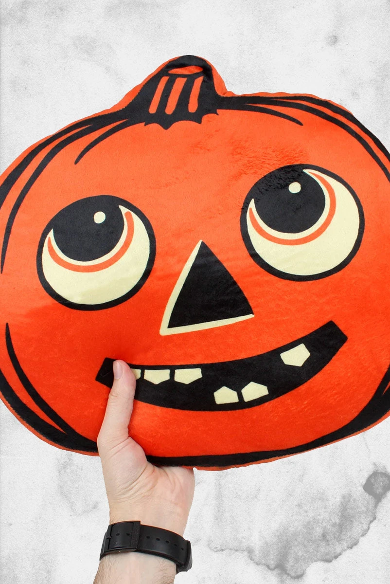 Beistle - Jack O' Lantern Pumpkin Plush Pillow 6 Beistle - Jack O' Lantern Pumpkin Plush Pillow - Image 4