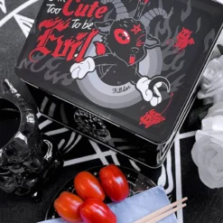 Evil Cutie - Lunchbox -Mortem Horror Shop cute metal lunchbox