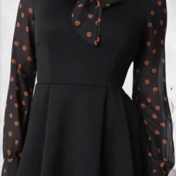 Mortem Horror Shop -Mortem Horror Shop cute pumpkin fall dress