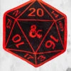 Dungeons & Dragons - D20 Shaped Throw Blanket -Mortem Horror Shop d20 blanket dungeon dragons