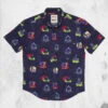 Disney "Evil Moments" Button-Up -Mortem Horror Shop disney evil moments button up shirt