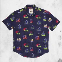 Disney "Evil Moments" Button-Up