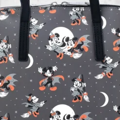 LOUNGEFLY Disney - Mickey And Minnie Halloween Crossbody Bag -Mortem Horror Shop disney halloween 0mickey minnie bag