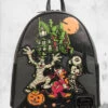 LOUNGEFLY Disney 100 - Halloween Trick Or Treaters Glow-in-the-Dark Mini-Backpack