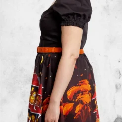 LOUNGEFLY Disney - Stitched Shoppe Haunted House Allison Dress -Mortem Horror Shop disney halloween dress