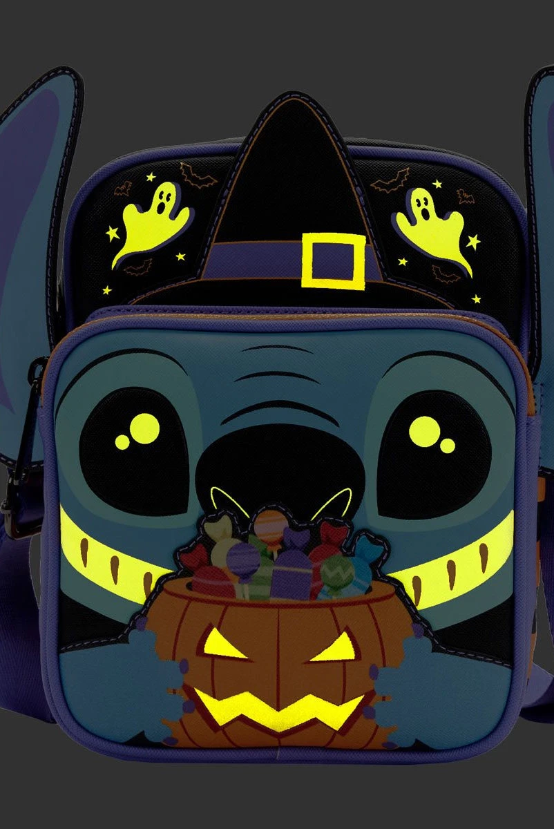 LOUNGEFLY Disney - Lilo And Stitch Halloween Stitch Cosplay Passport Bag 4 LOUNGEFLY Disney - Lilo And Stitch Halloween Stitch Cosplay Passport Bag - Image 2